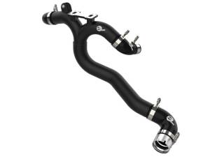 aFe - aFe Kia Stinger 18-22 V6-3.3L (tt) BladeRunner Hot Charge Pipe- Black 46-20508-B - Image 1