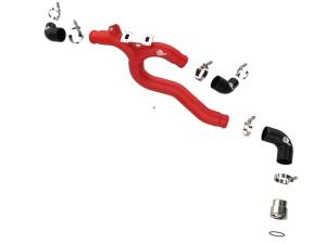 aFe - AFE 2018-2020 Kia Stinger 19-22 G70 BladeRunner 3in Aluminum Hot Charge Pipe Red 46-20508-R - Image 7