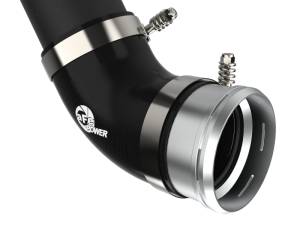 aFe - aFe 21+ Ford F-150 V6-3.5L (tt) BladeRunner 3in to 3.5in Aluminum Cold Charge Pipe Black 46-20519-B - Image 3