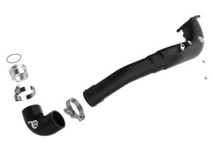 aFe - aFe 17-22 BMW 540i (G30/G31/G38) B58 L6 3.0L (t) BladeRunner 3in Aluminum Hot Charge Pipe - Black 46-20548-B - Image 6
