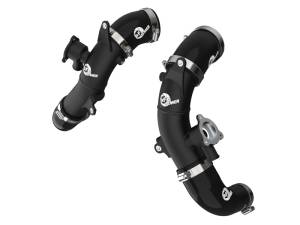 aFe - aFe 2022 Toyota Tundra V6-3.5L (tt) BladeRunner 2.5in Aluminum Hot Charge Pipe - Black 46-20568-B - Image 1