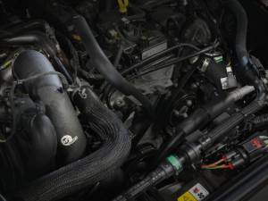 aFe - AFE 21-22 Ford Bronco L4-2.3L (t) BladeRunner Alum Hot/Cold Charge Pipe Kit - Black 46-20574-B - Image 6