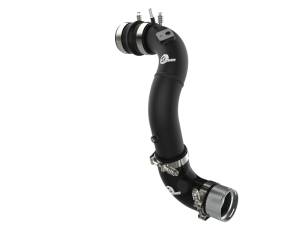 aFe - aFe Power 21-22 Ford Bronco L4-2.3L (t) BladeRunner 3in Aluminum Cold Charge Pipe Black 46-20579-B - Image 1