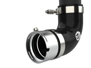 aFe - aFe 21-22 Ford Bronco V6-2.7Ltt BladeRunner Alum Hot Charge Pipe - Black 46-20588-B - Image 4