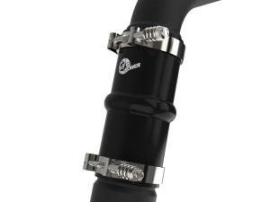 aFe - aFe RAM 1500 20-22 V6-3.0L (td) BladeRunner 2-1/2 in & 3in Aluminum Hot & Cold Charge Pipe Kit Black 46-20594-B - Image 4