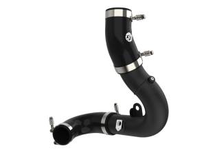 aFe - aFe Bladerunner 2.75in Aluminum Cold Charge Pipe Black VW GTI (MKVIII) 22-23 L4-2.0L (t) 46-20609-B - Image 1