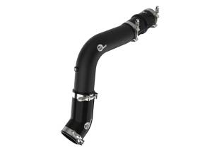 aFe - aFe 19-23 RAM Diesel L6-6.7L BladeRunner 3.5 IN Aluminum Hot Charge Pipe - Black 46-20618-B - Image 1