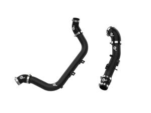 aFe - aFe BladeRunner Aluminum Hot and Cold Charge Pipe Kit Black 17-20 Hyundai Elantra GT L4-1.6L (t) 46-20634-B - Image 1