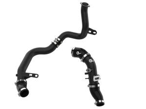 aFe - aFe 19-22 Hyundai Veloster N L4 2.0L (t) BladeRunner Aluminum Hot & Cold Charge Pipe Kit - Black 46-20644-B - Image 1