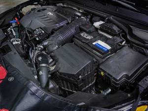 aFe - aFe 19-22 Hyundai Veloster N L4 2.0L (t) BladeRunner Aluminum Hot & Cold Charge Pipe Kit - Black 46-20644-B - Image 7