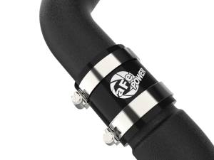 aFe - aFe 19-22 Hyundai Veloster N L4 2.0L BladeRunner 2.25in to 2.50in Aluminum Hot Charge Pipe - Black 46-20648-B - Image 4