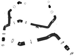 aFe - aFe 20-23 Ford Explorer ST V6 3.0L (tt) BladeRunner Aluminum Hot and Cold Charge Pipe Kit - Black 46-20654-B - Image 6