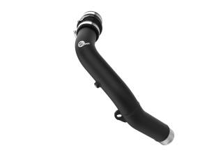 aFe - aFe BladeRunner 2-1/2 IN Aluminum Hot Charge Pipe Black 22-23 Subaru WRX H4-2.4L (t) 46-20668-B - Image 1