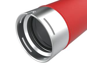 aFe - aFe 23-25 Ford F250/F350 Super Duty V8-6.7L BladeRunner Aluminum Hot & Cold Charge Pipe Kit - Red 46-20684-R - Image 3