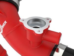 aFe - aFe 23-24 Toyota Sequoia V6-3.4L Hybrid BladeRunner 2.5in Aluminum Hot Charge Pipe - Red 46-20718-R - Image 3