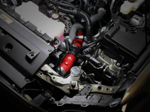 aFe - aFe 2024+ Toyota Tacoma BladeRunner 2.5in & 3in Aluminum Hot & Cold Charge Pipe Kit - Red 46-20724-R - Image 6