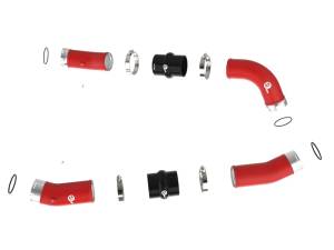 aFe - aFe 2024+ Toyota Tacoma BladeRunner 2.5in & 3in Aluminum Hot & Cold Charge Pipe Kit - Red 46-20724-R - Image 7