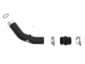 aFe - aFe 23-24 Ford Diesel Trucks V8-6.7L (td) BladeRunner 3in. Aluminum Hot Charge Pipe - Black 46-20738-B - Image 3