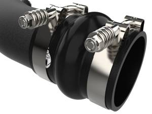 aFe - aFe 23-24 Ford Diesel Trucks V8-6.7L (td) BladeRunner 3in. Aluminum Hot Charge Pipe - Black 46-20738-B - Image 6
