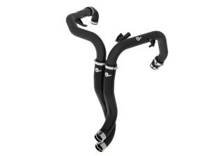 aFe - aFe 22-24 Ford Bronco Raptor BladeRunner 2-1/4in Aluminum Hot Charge Pipe Black 46-20758-B - Image 1