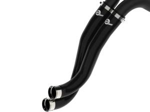 aFe - aFe 22-24 Ford Bronco Raptor BladeRunner 2-1/4in Aluminum Hot Charge Pipe Black 46-20758-B - Image 4