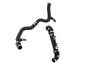 aFe - AFE 19-22 Hyundai Veloster N BladeRunner Aluminum Hot & Cold Charge Pipe Kit - Black 46-20764-B - Image 1