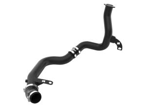 aFe - aFe 19-22 Hyundai Veloster N BladeRunner 2-1/4in to 2-1/2in Aluminum Hot Charge Pipe - Black 46-20768-B - Image 1