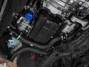 aFe - aFe 19-22 Hyundai Veloster N BladeRunner 2-1/4in to 2-1/2in Aluminum Hot Charge Pipe - Black 46-20768-B - Image 2