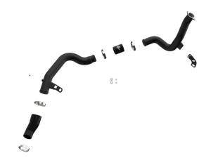 aFe - aFe 19-22 Hyundai Veloster N BladeRunner 2-1/4in to 2-1/2in Aluminum Hot Charge Pipe - Black 46-20768-B - Image 3