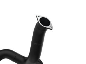 aFe - aFe 19-22 Hyundai Veloster N BladeRunner 2-1/4in to 2-1/2in Aluminum Hot Charge Pipe - Black 46-20768-B - Image 5