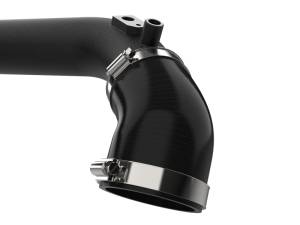 aFe - aFe 2024+ Jeep Wrangler JL L4-2.0L (t) BladeRunner 2-1/2in Aluminum Hot Charge Pipe - Black 46-20778-B - Image 6