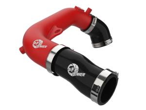 aFe - aFe 2024+ Jeep Wrangler JL L4-2.0L (t) BladeRunner 2-1/2in Aluminum Hot Charge Pipe - Red 46-20778-R - Image 1