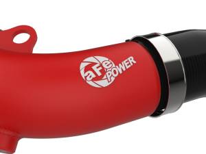 aFe - aFe 2024+ Jeep Wrangler JL L4-2.0L (t) BladeRunner 2-1/2in Aluminum Hot Charge Pipe - Red 46-20778-R - Image 4