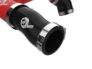 aFe - aFe 2024+ Jeep Wrangler JL L4-2.0L (t) BladeRunner 2-1/2in Aluminum Hot Charge Pipe - Red 46-20778-R - Image 5
