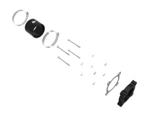 aFe - aFe 15-19 Subaru Outback H4 2.5L Silver Bullet Throttle Body Spacer 46-30003 - Image 2