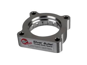 aFe - aFe 07-12 Dodge 1500 / 07-12 Dodge Dakota V6 3.7L Silver Bullet Throttle Body Spacer - Silver 46-32010 - Image 1