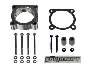 aFe - aFe 07-12 Dodge 1500 / 07-12 Dodge Dakota V6 3.7L Silver Bullet Throttle Body Spacer - Silver 46-32010 - Image 4