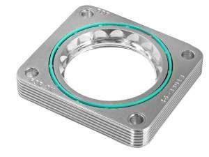 aFe - aFe Silver Bullet Throttle Body Spacers TBS Ford Explorer 12-15 V6-3.5L EcoBoost 46-33018 - Image 1