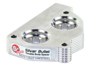 aFe - aFe Silver Bullet Throttle Body Spacers TBS GM C/K 1500/2500/3500 87-95 V6-4.3L V8-5.0/5.7L 46-34004 - Image 1