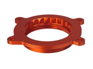 aFe - AFE Silver Bullet Throttle Body Spacer GM Trucks 1500 14-19 V8-6.2L 46-34016 - Image 4