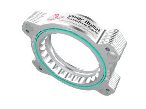 aFe - aFe 2020 Vette C8 Silver Bullet Aluminum Throttle Body Spacer Works w/ Factory Intake Only - Silver 46-34017 - Image 8