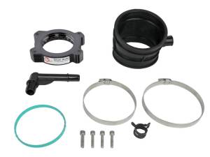aFe - aFe 2020 Vette C8 Silver Bullet Aluminum Throttle Body Spacer / Works With Factory Intake Only - Blk 46-34017B - Image 4