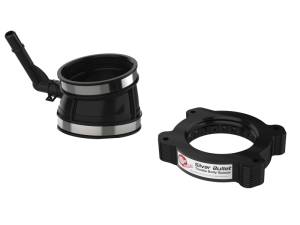 aFe - aFe 2020 Vette C8 Silver Bullet Aluminum Throttle Body Spacer / Works With Factory Intake Only - Blk 46-34017B - Image 5