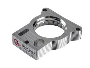 aFe - aFe Silver Bullet Throttle Body Spacer GM Trucks 2500/3500 96-00 V8-7.4L/01-07 V8-8.1L 46-34021 - Image 1