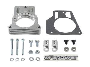 aFe - aFe Silver Bullet Throttle Body Spacer GM Trucks 2500/3500 96-00 V8-7.4L/01-07 V8-8.1L 46-34021 - Image 2