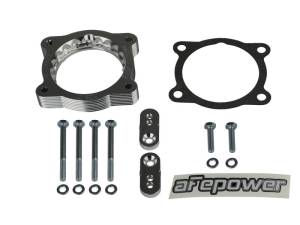 aFe - aFe 02-09 Chevrolet Trailblazer/ 02-09 GMC Envoy L6 4.2L Silver Bullet Throttle Body Spacer - Silver 46-34022 - Image 4