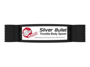 aFe - aFe 2020 Vette C8 Silver Bullet Aluminum Throttle Body Spacer / Works With aFe Intake Only - Black 46-34023B - Image 2