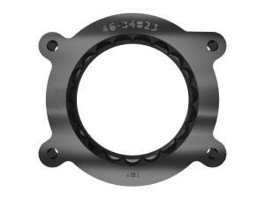 aFe - aFe 2020 Vette C8 Silver Bullet Aluminum Throttle Body Spacer / Works With aFe Intake Only - Black 46-34023B - Image 3