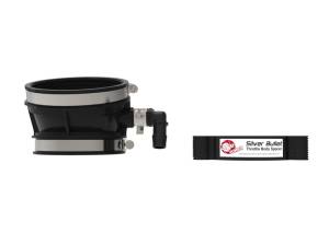 aFe - aFe 2020 Vette C8 Silver Bullet Aluminum Throttle Body Spacer / Works With aFe Intake Only - Black 46-34023B - Image 7