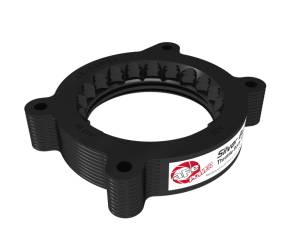 aFe - aFe 2020 Vette C8 Silver Bullet Aluminum Throttle Body Spacer / Works With aFe Intake Only - Black 46-34023B - Image 9